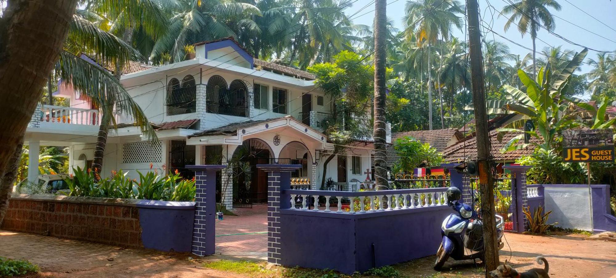 Jes Guest House Majorda Bagian luar foto