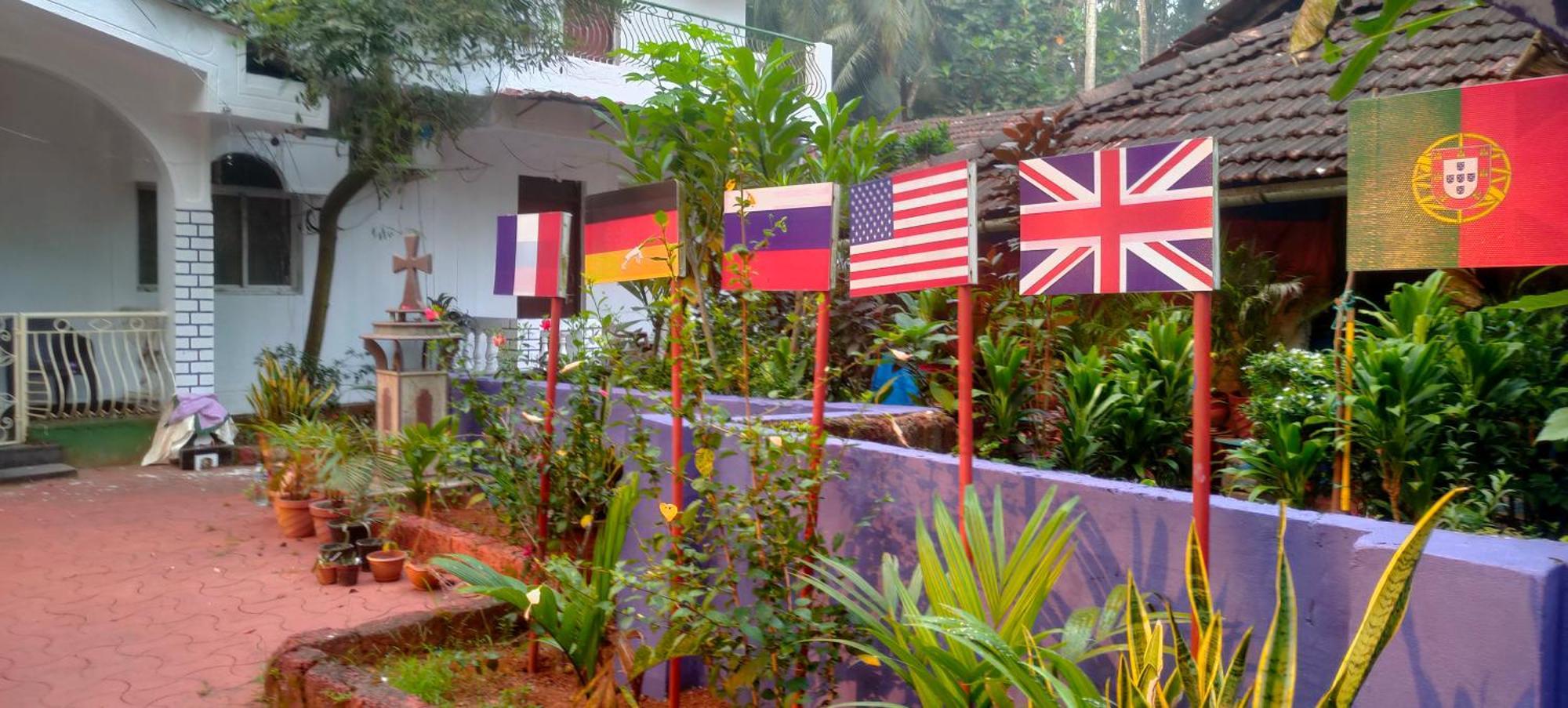 Jes Guest House Majorda Bagian luar foto